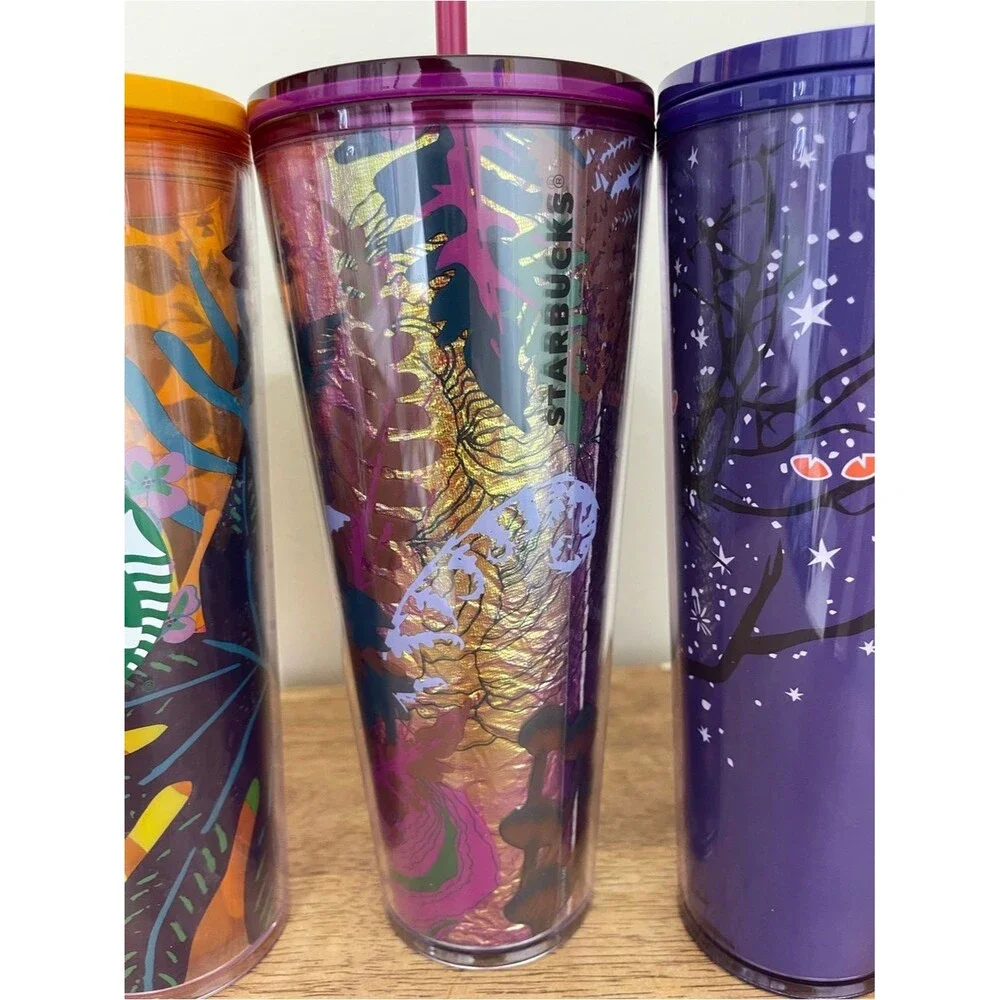 Starbucks Cold Cup Tumbler Set of 4 24 oz